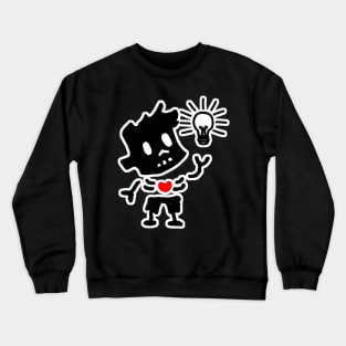 Idea Zombie Boy. Crewneck Sweatshirt